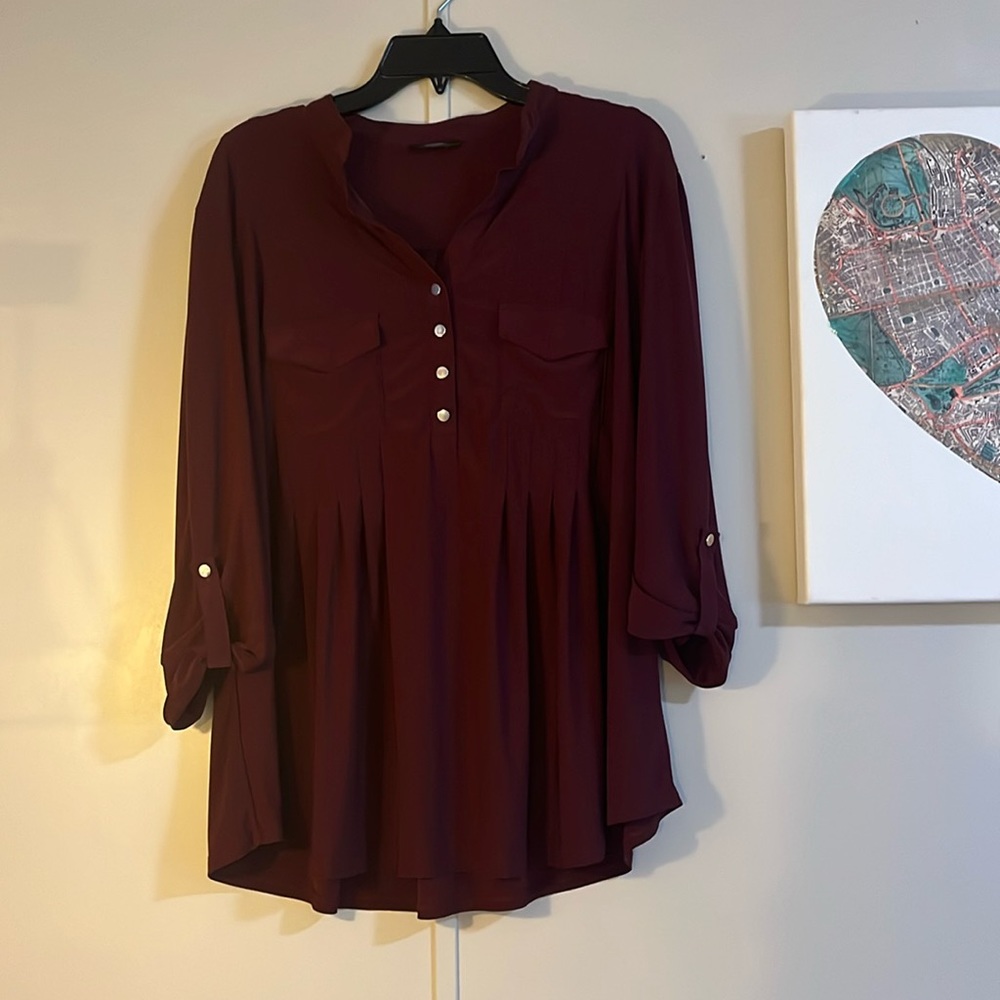Maroon Tunic